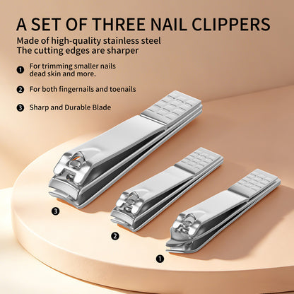 Manicure, Pedicure Kit, Nail Clippers Set of 12Pcs, Professional Grooming Kit, Nail Tools with Luxurious Travel Case Black