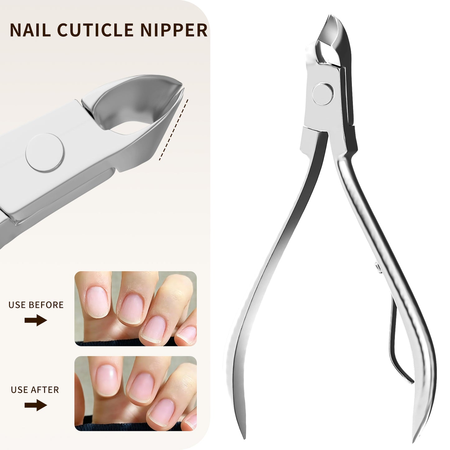Professional Nail Care kit Manicure Grooming Set with Travel Case(Rose Gold)